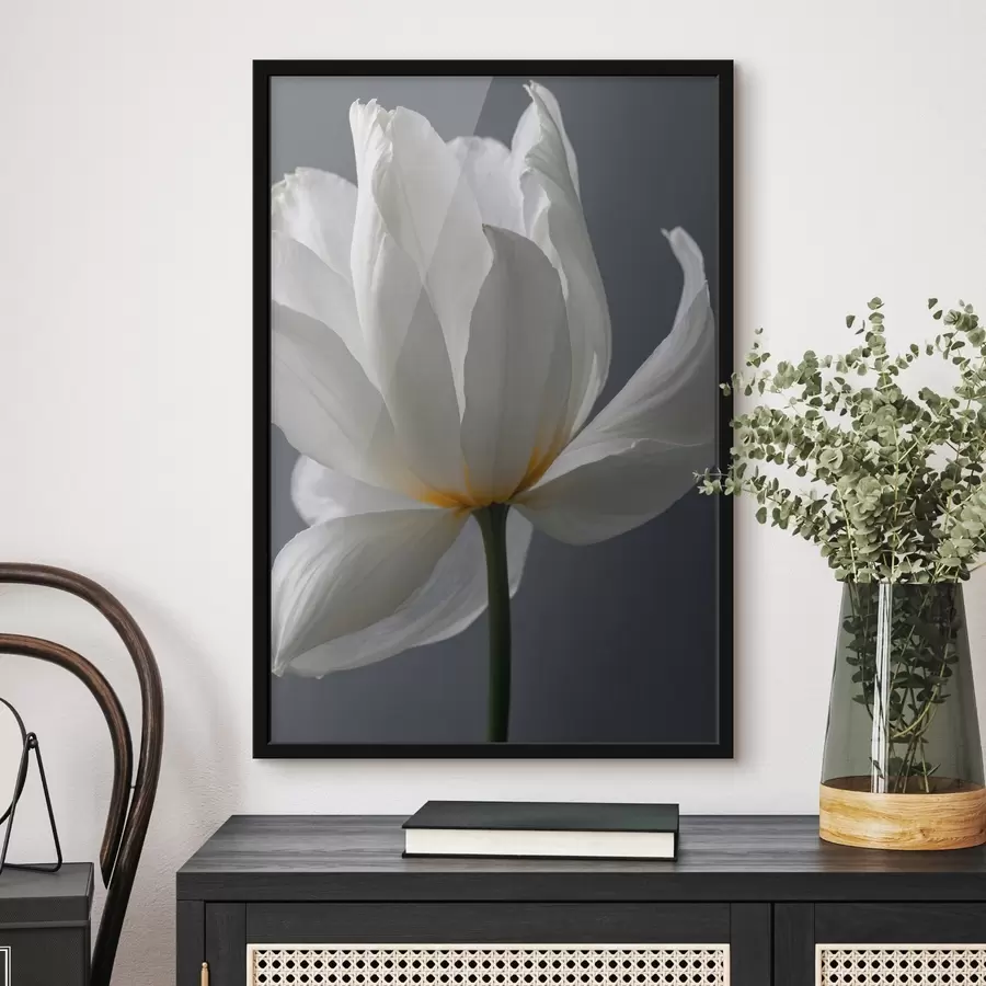 carta da parati Flusso bianco su fondale gfay nr. f42779