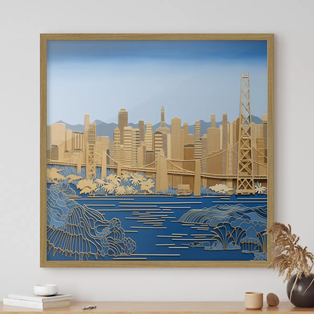 Poster Vista della città f42886
