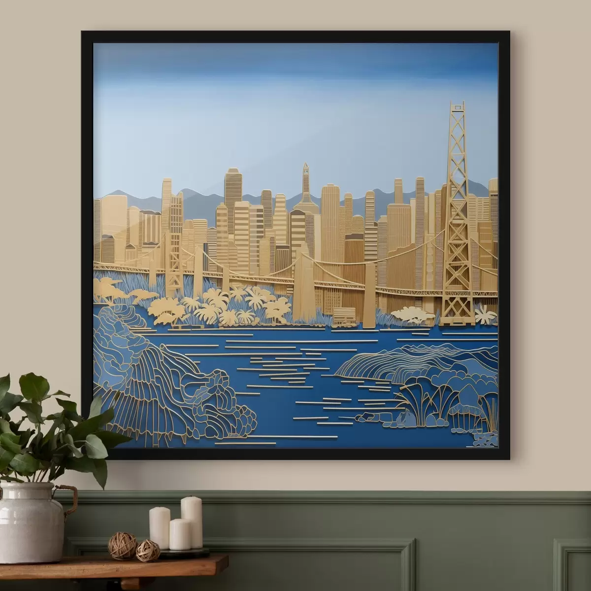 Poster Vista della città f42886