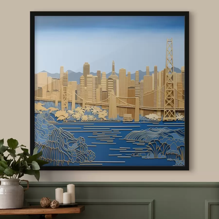 carta da parati Vista della città nr. f42886