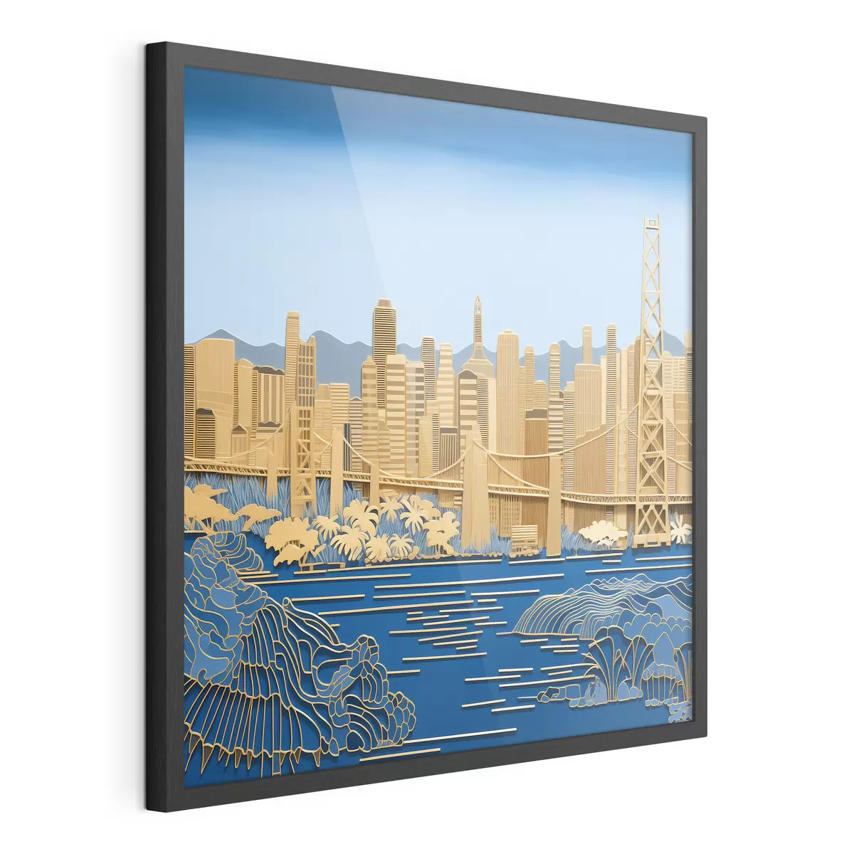 Poster Vista della città f42886