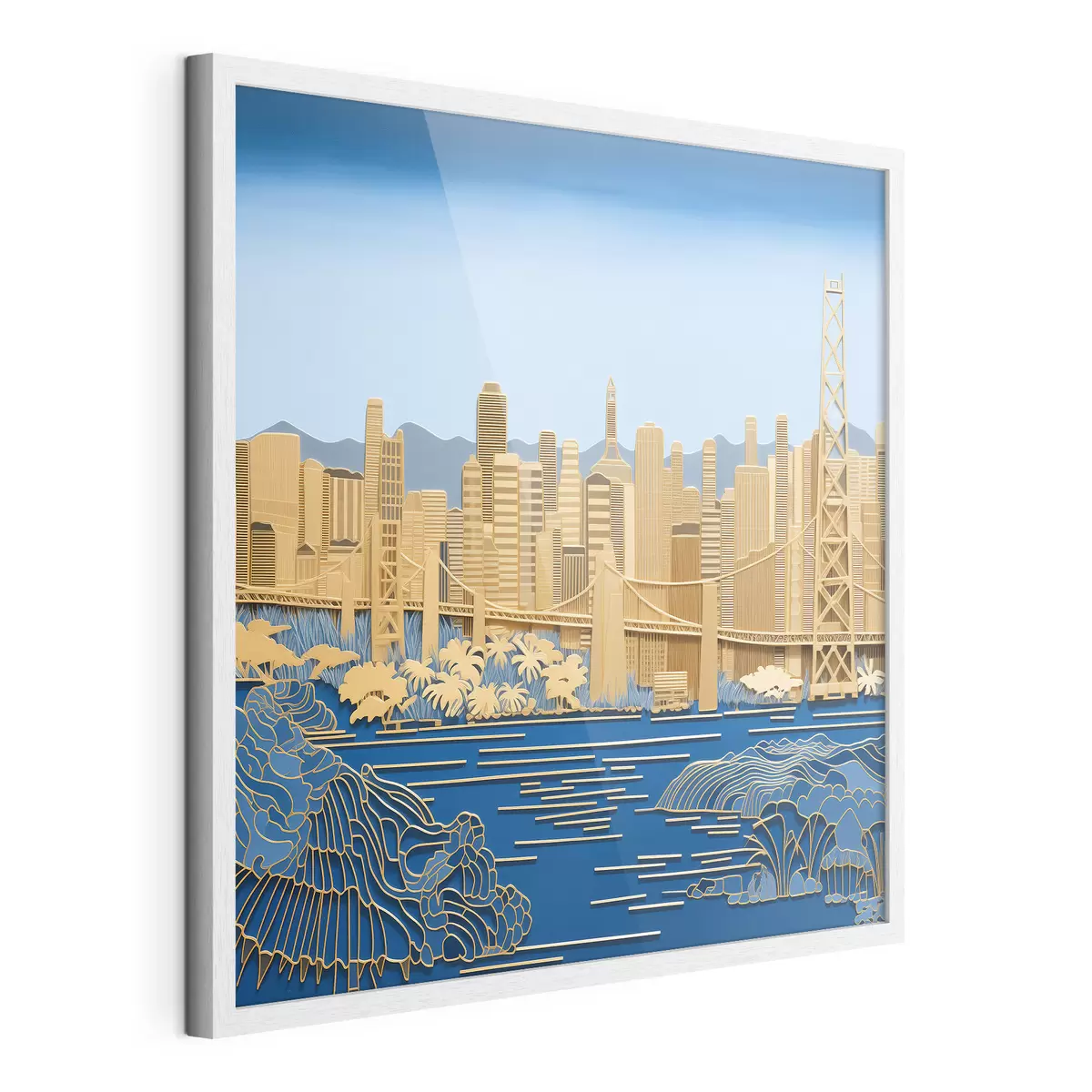 Poster Vista della città f42886