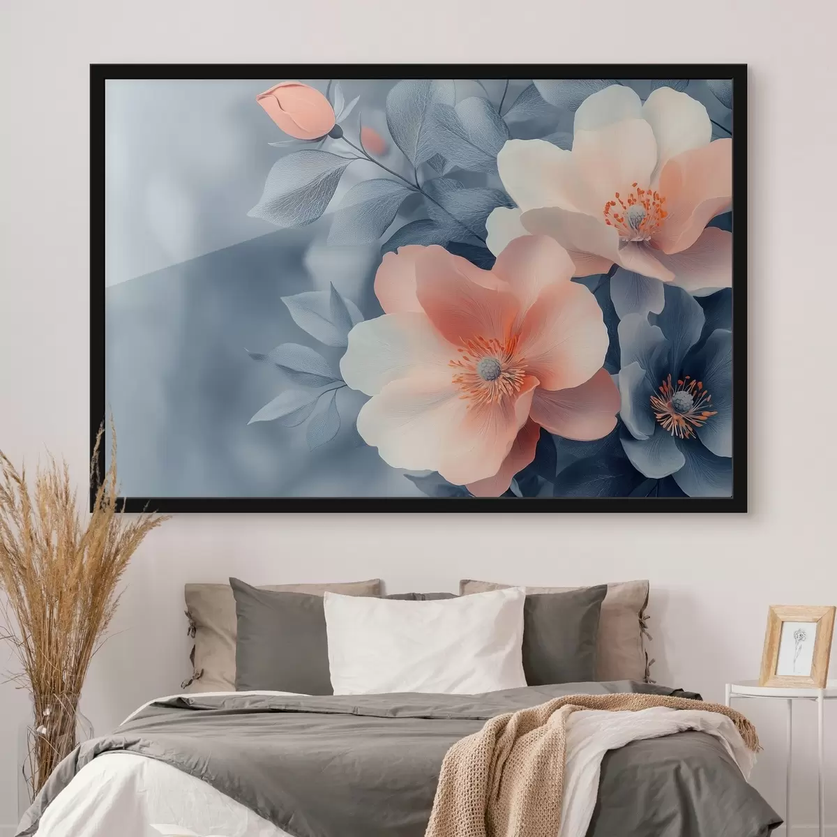 Poster Grandi fiori arancioni f42972