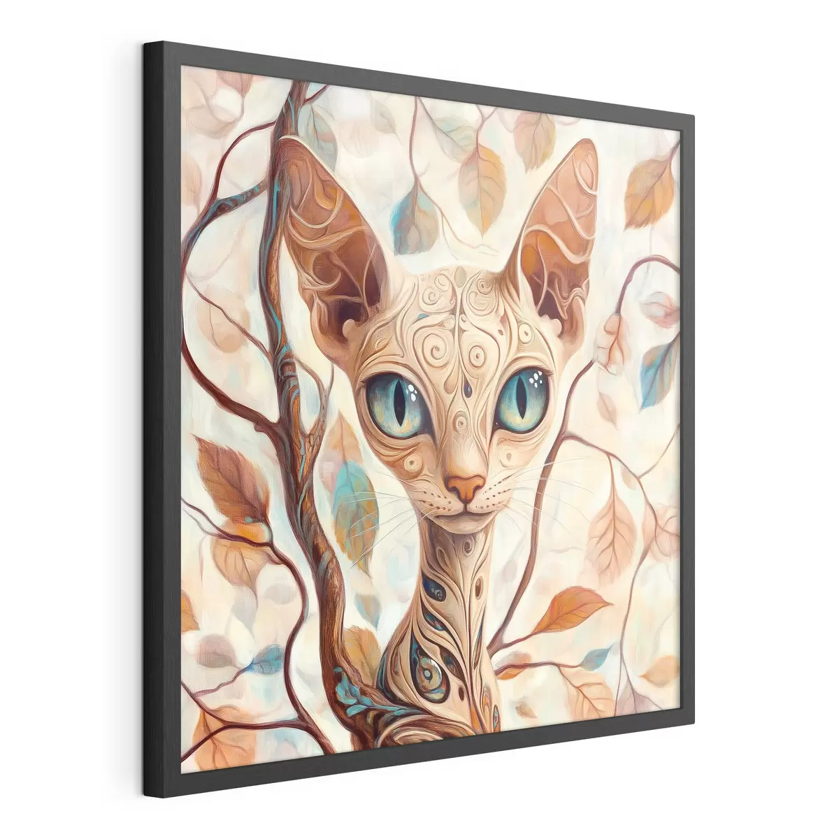 Poster Gattino e rami d'albero f42988