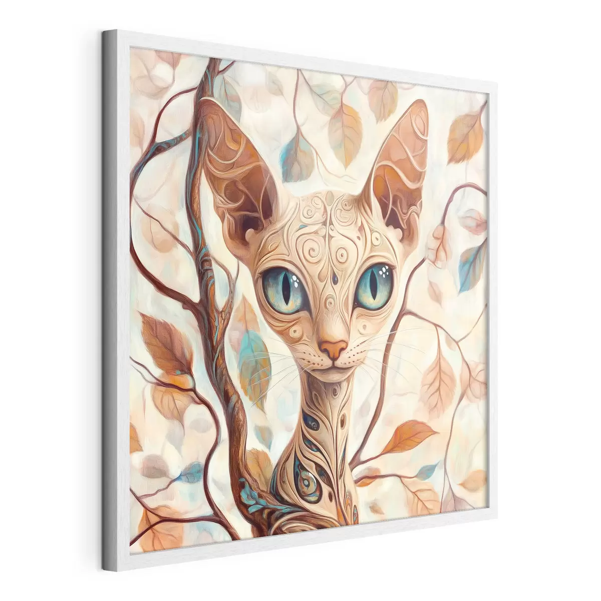 Poster Gattino e rami d'albero f42988