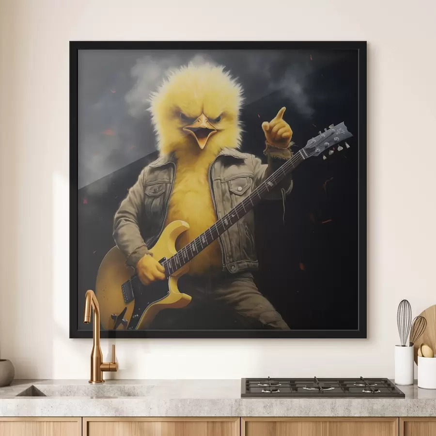 carta da parati Pollo Rocker nr. f43029