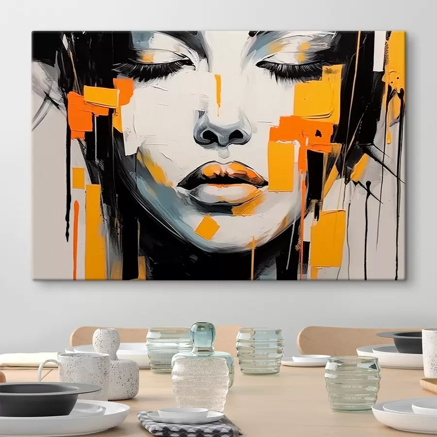 carta da parati Ritratto astratto nr. s43019