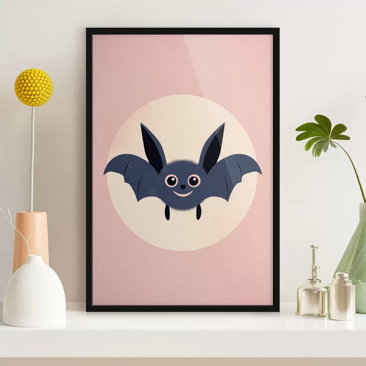 Poster Pipistrello al chiaro di luna f43151