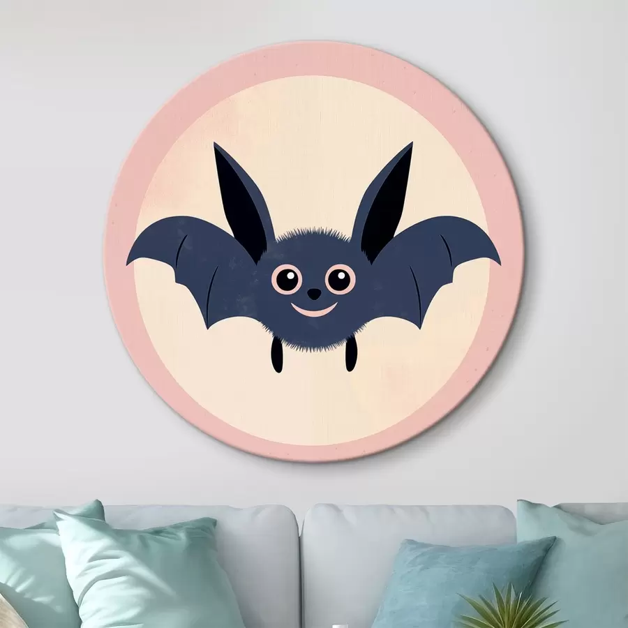 carta da parati Pipistrello al chiaro di luna nr. r43151