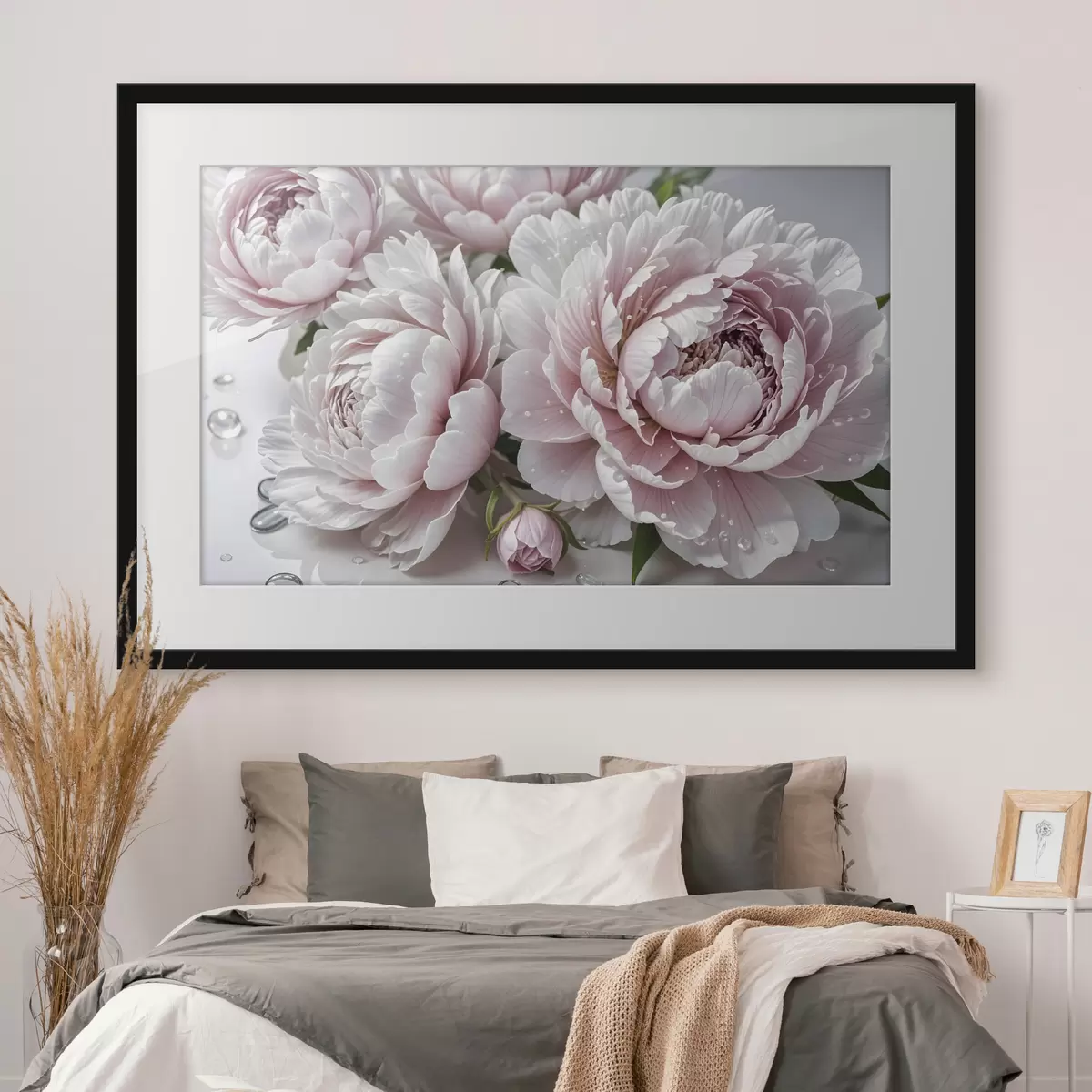 Poster Peonie dopo la pioggia f43158