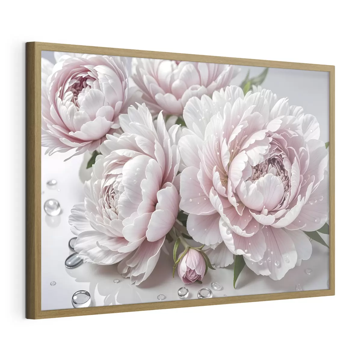 Poster Peonie dopo la pioggia f43158
