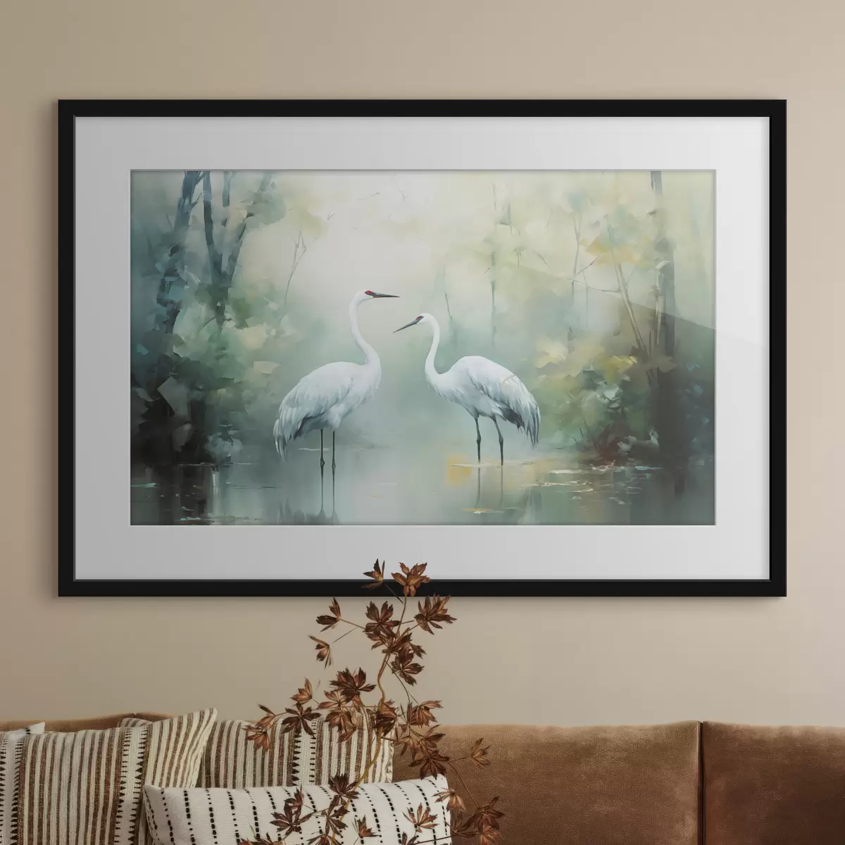 Poster Insieme nella luce del bosco f43166