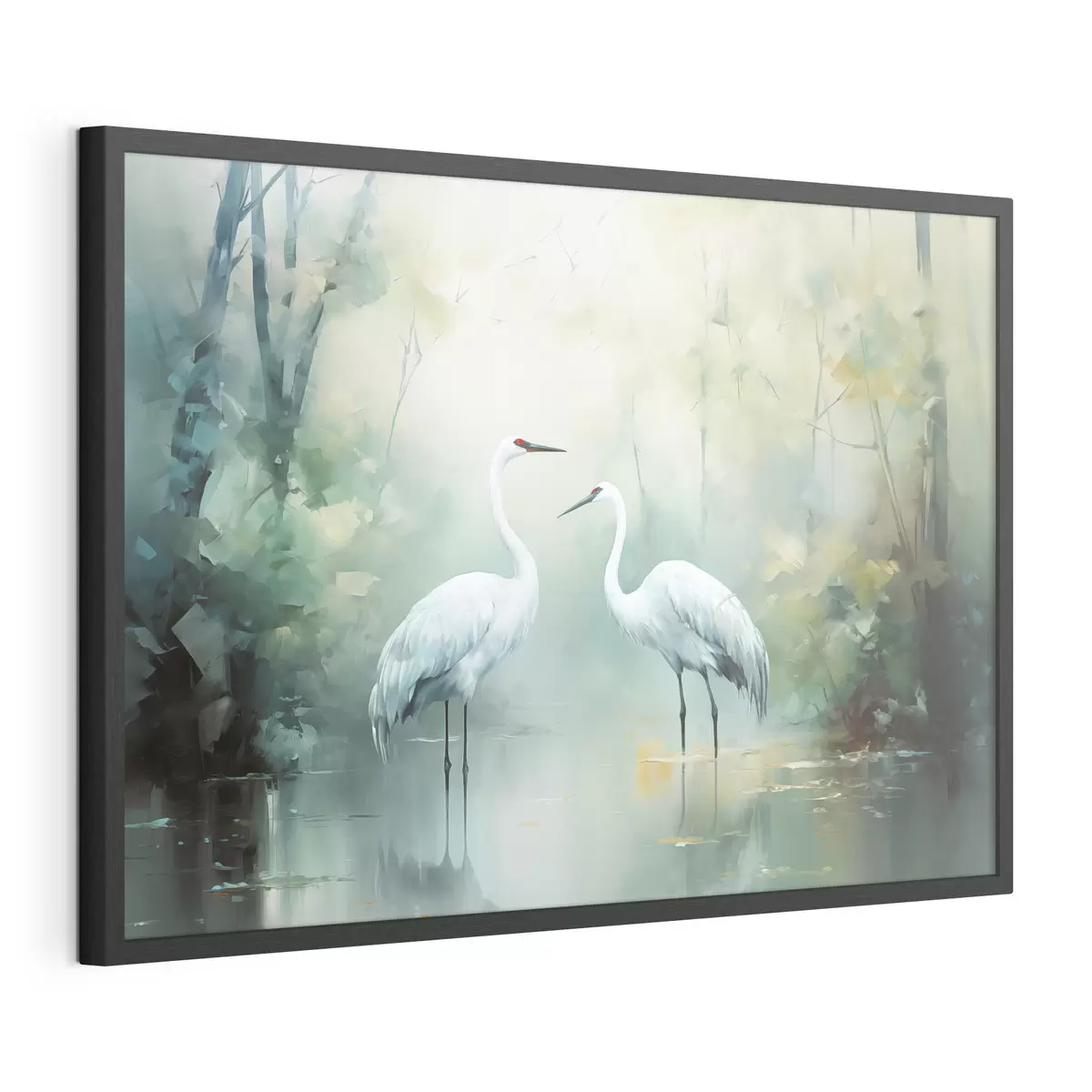 Poster Insieme nella luce del bosco f43166