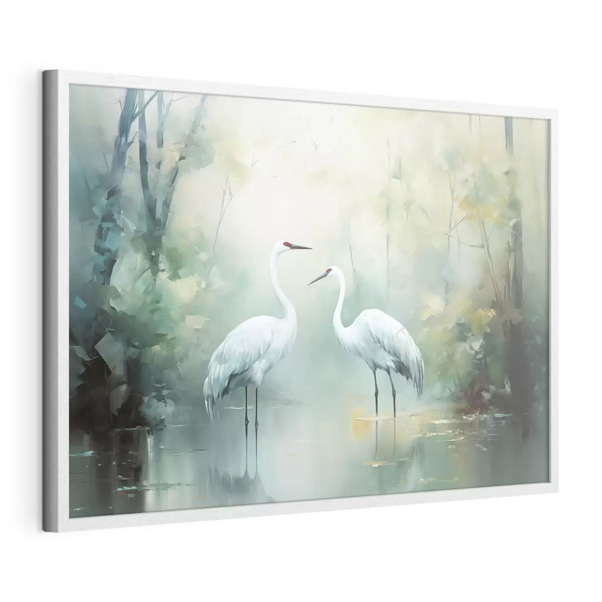Poster Insieme nella luce del bosco f43166