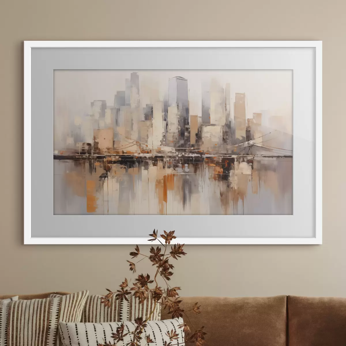 Poster Città oltre l’acqua f43168