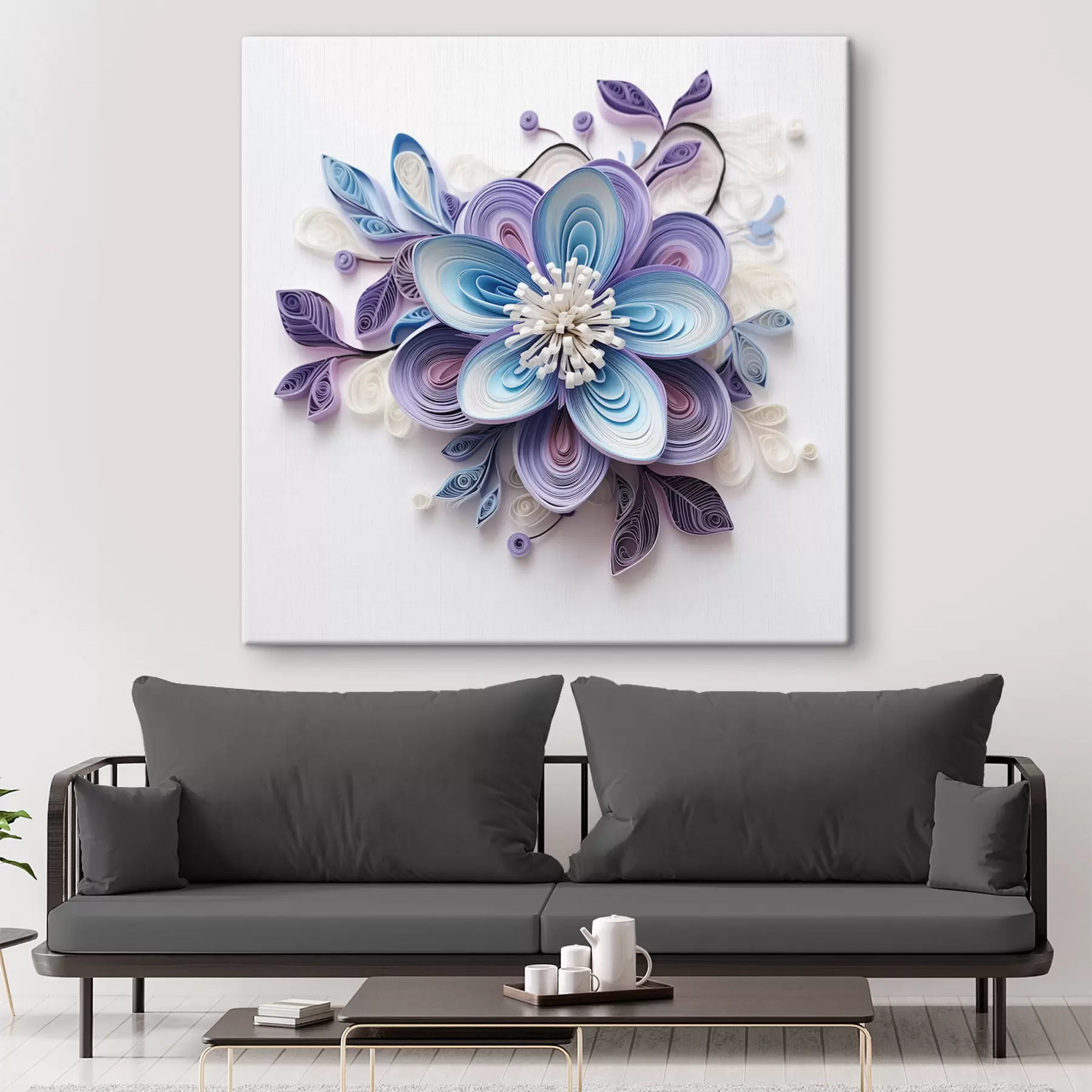 carta da parati Fiore astratto nr. s43123