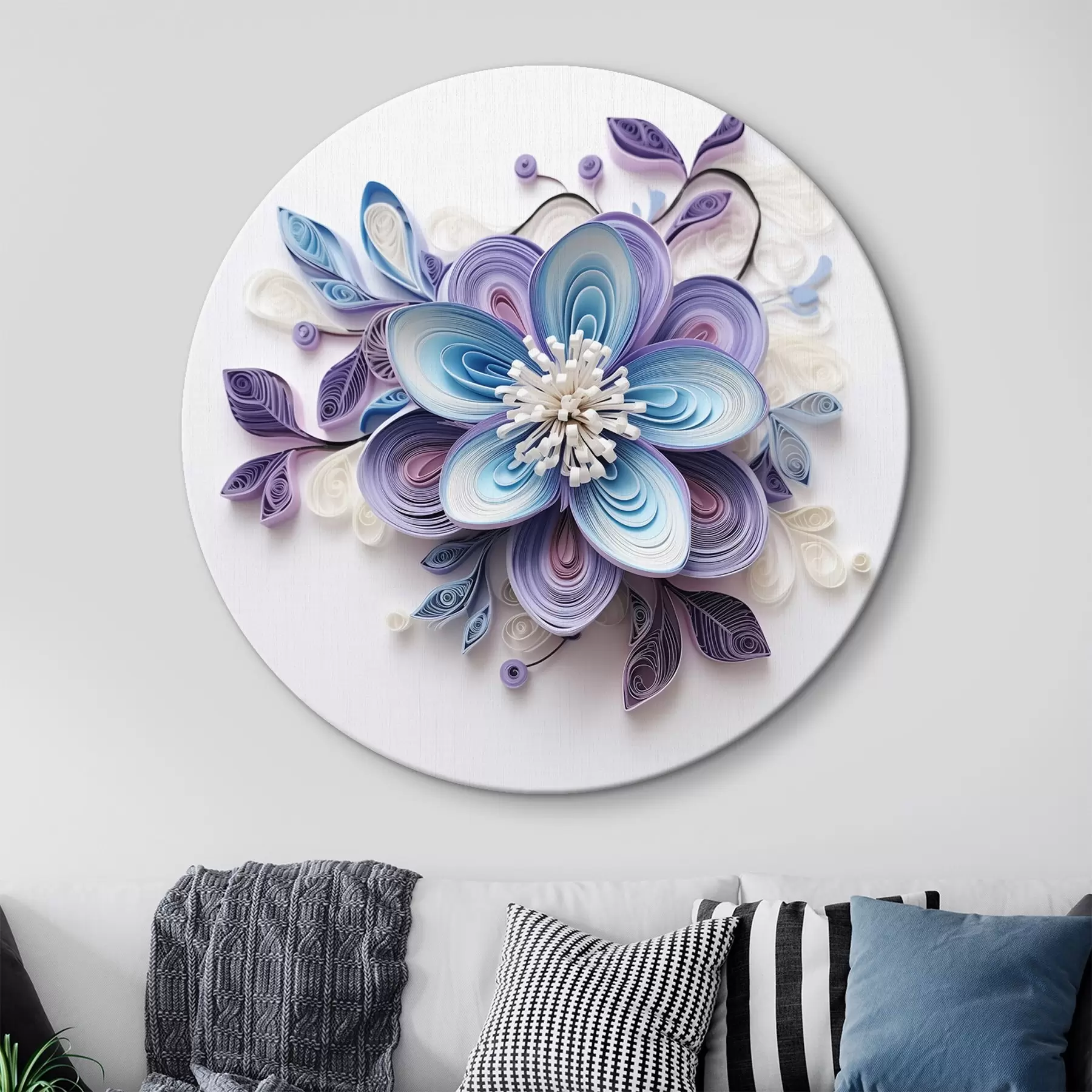 carta da parati Fiore astratto nr. r43123