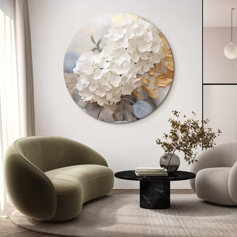 carta da parati Ortensia lussureggiante nr. r43130