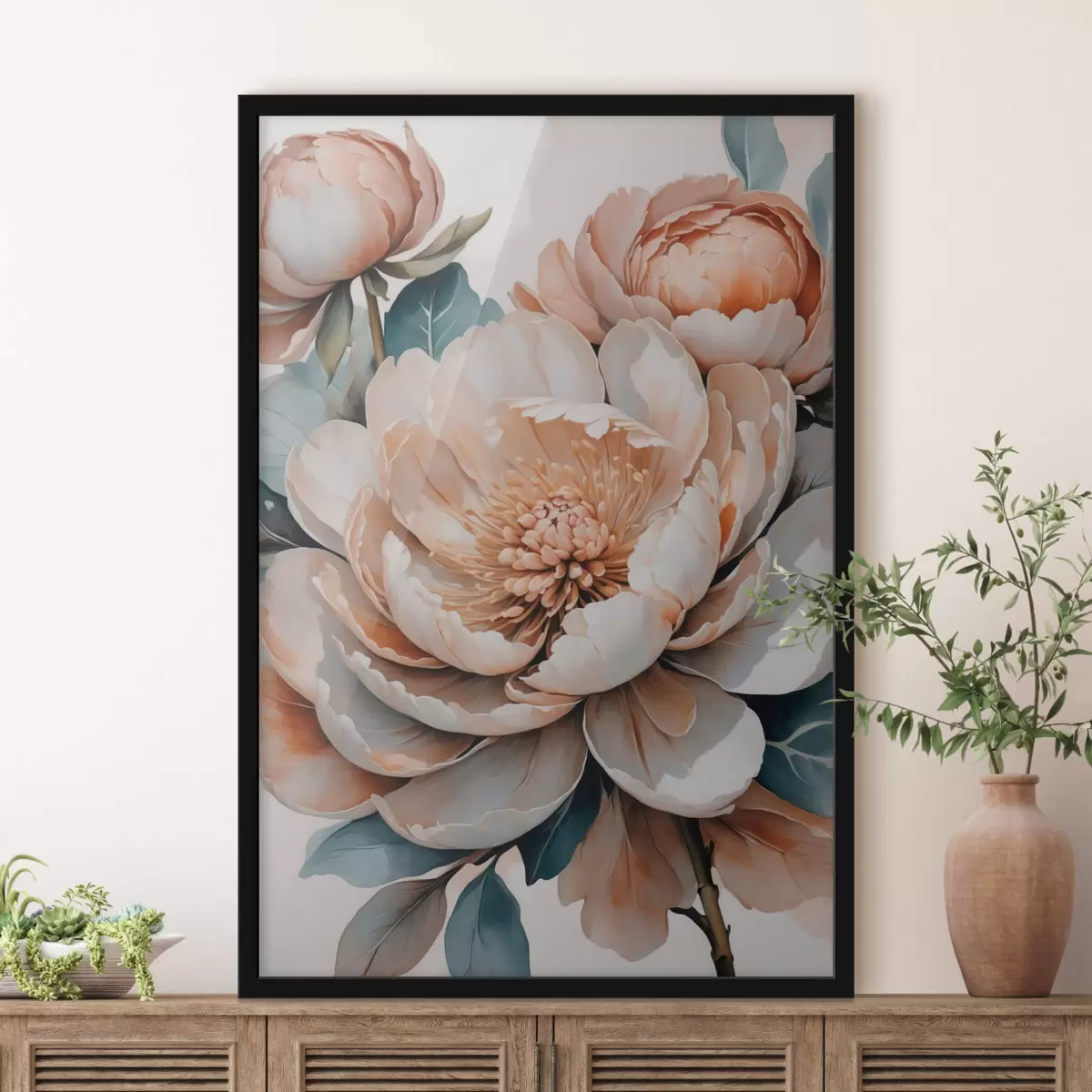 Poster Peonie f42996