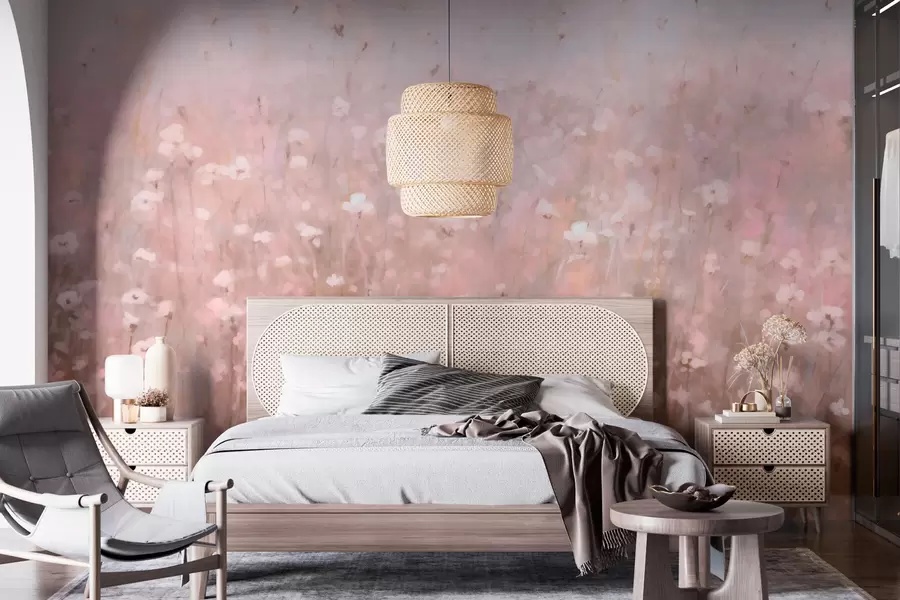 Carta da parati Floreale Fiori e piante di campo n. w03309