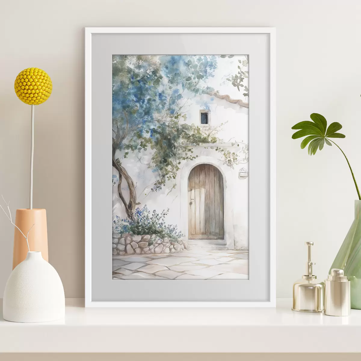 Poster Casa in fiore f43179