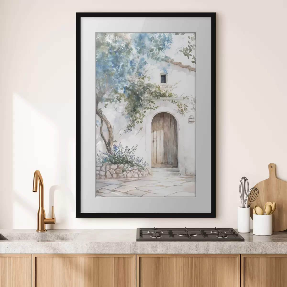 Poster Casa in fiore f43179