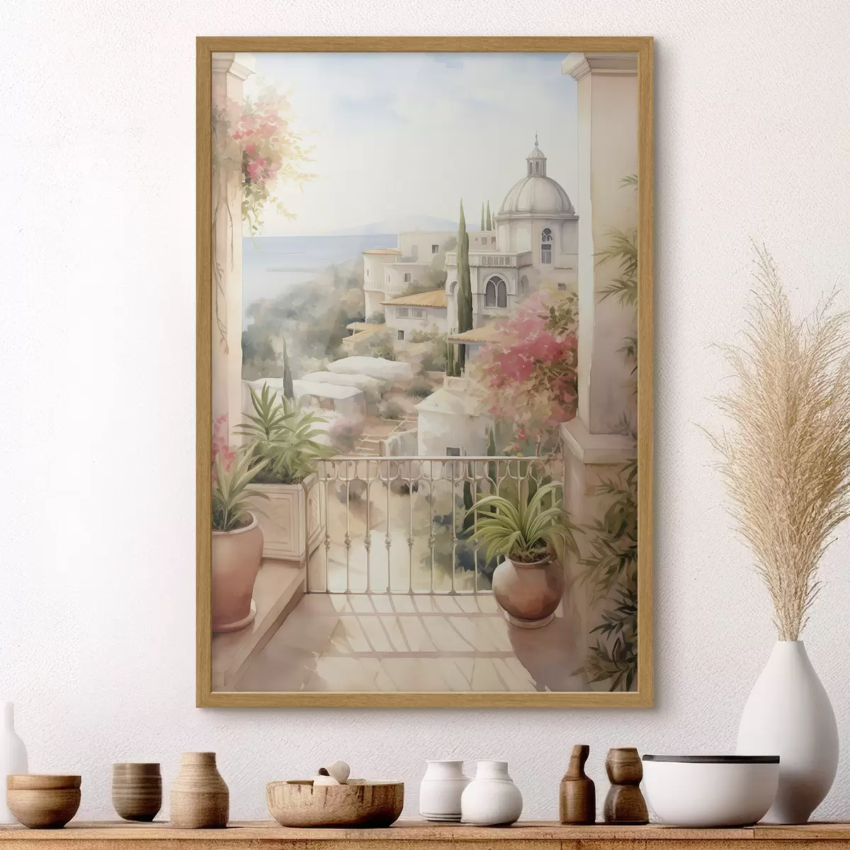 Poster Paesaggio e tocco f43181