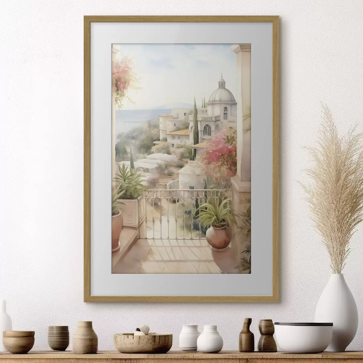 Poster Paesaggio e tocco f43181