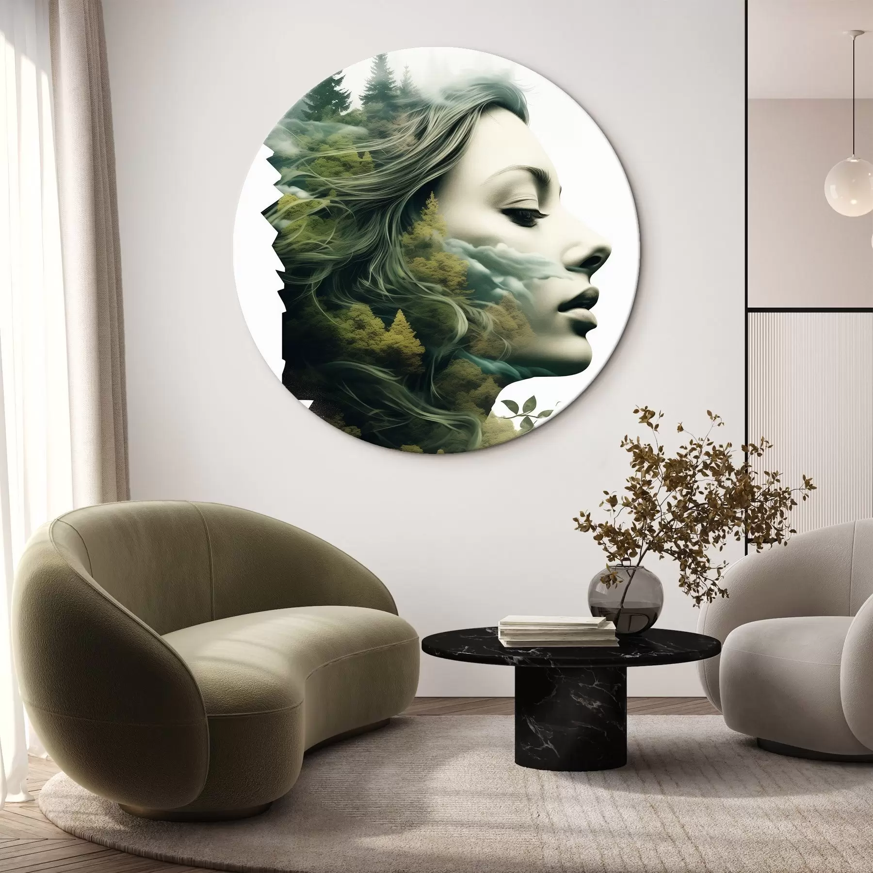 carta da parati Persone, ragazza, natura nr. r43205