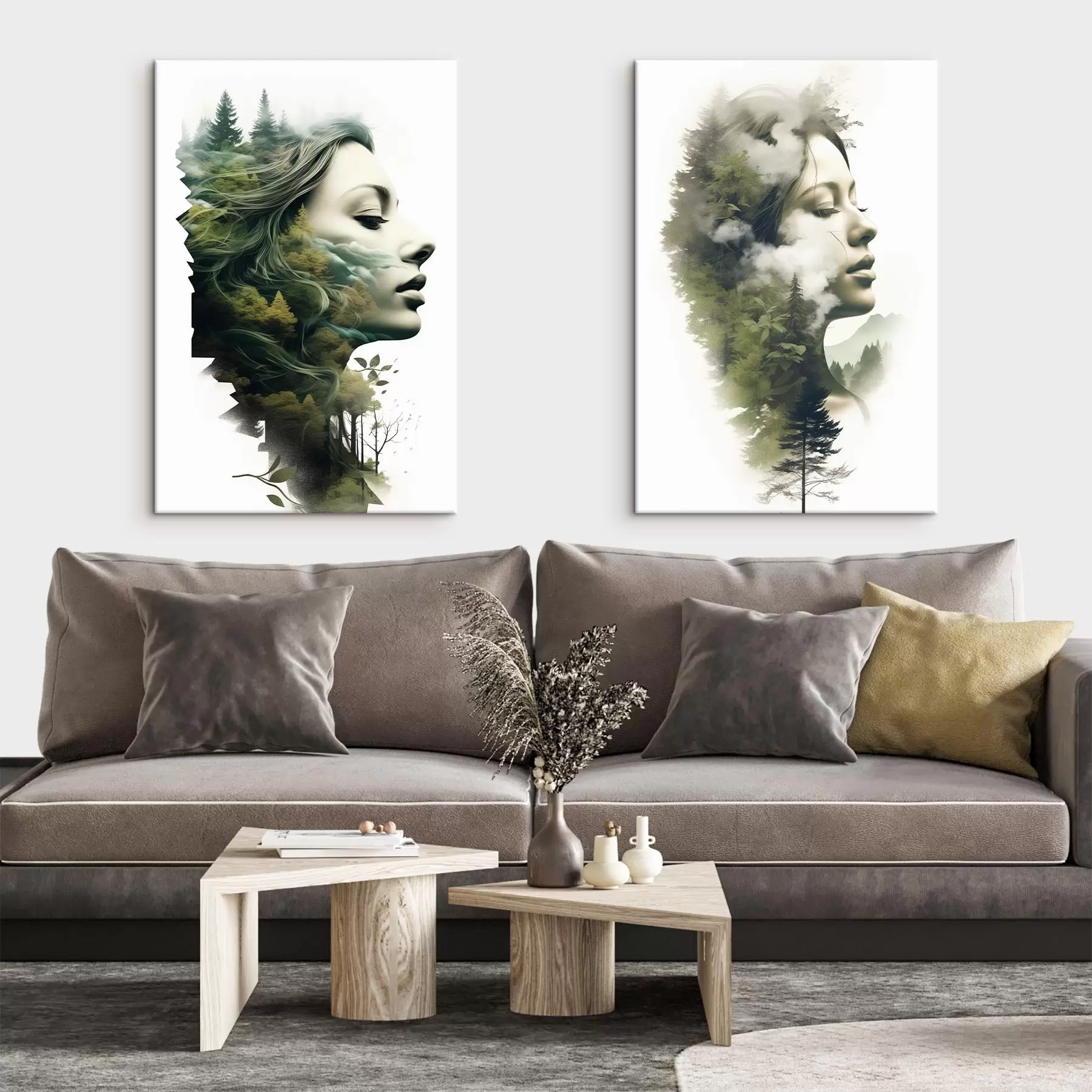 carta da parati Persone, ragazze, natura nr. m00427