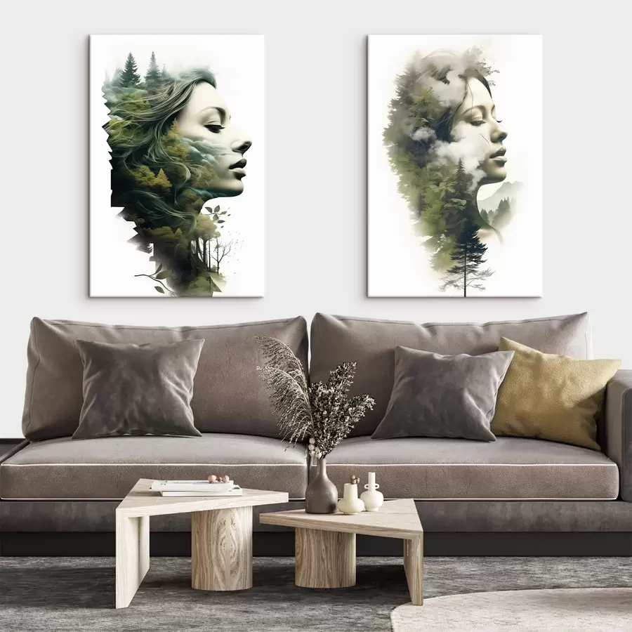 carta da parati Persone, ragazze, natura nr. m00427