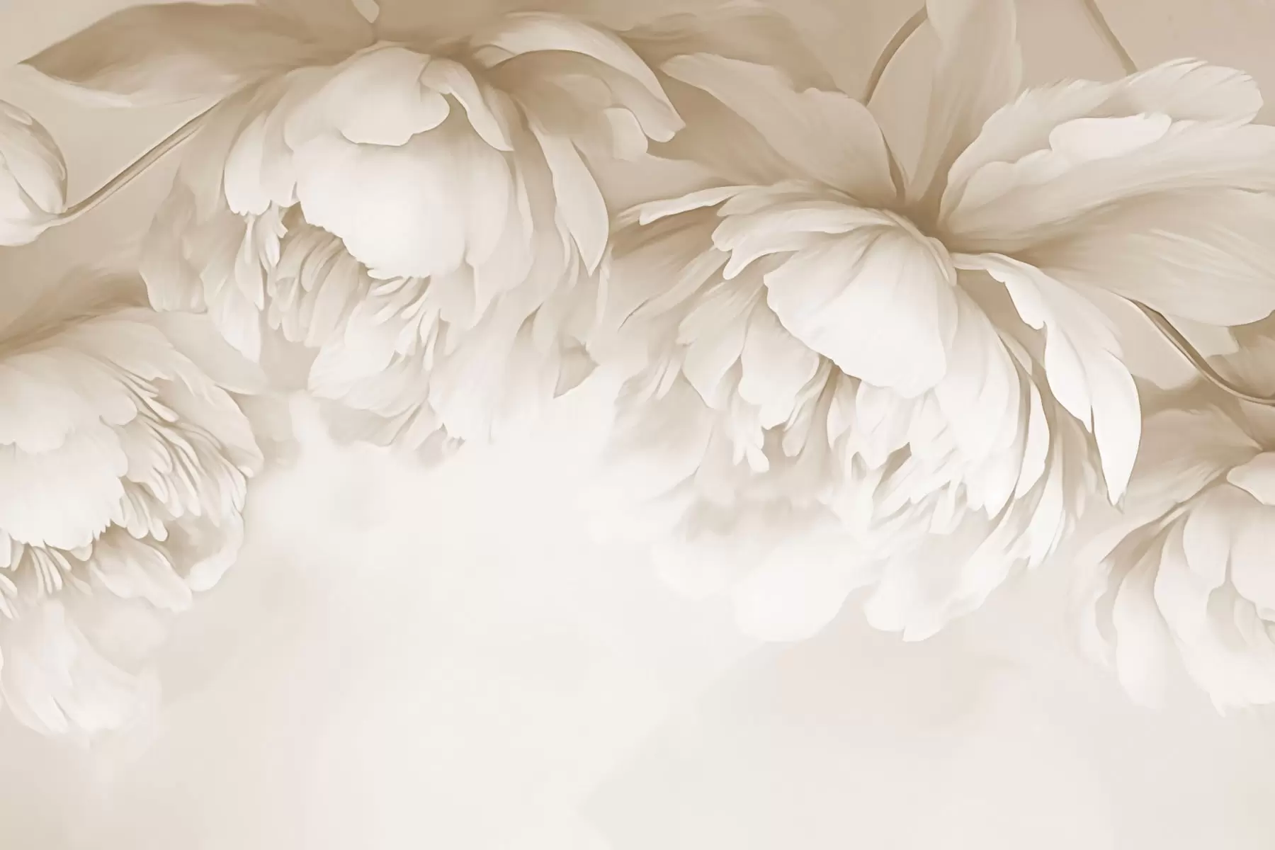 Carta da parati Floreale Peonie n. w03239
