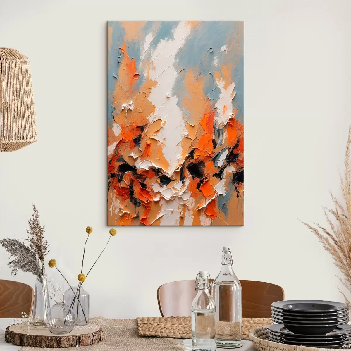 carta da parati Pittura ad olio in stile astratto nr. s43088