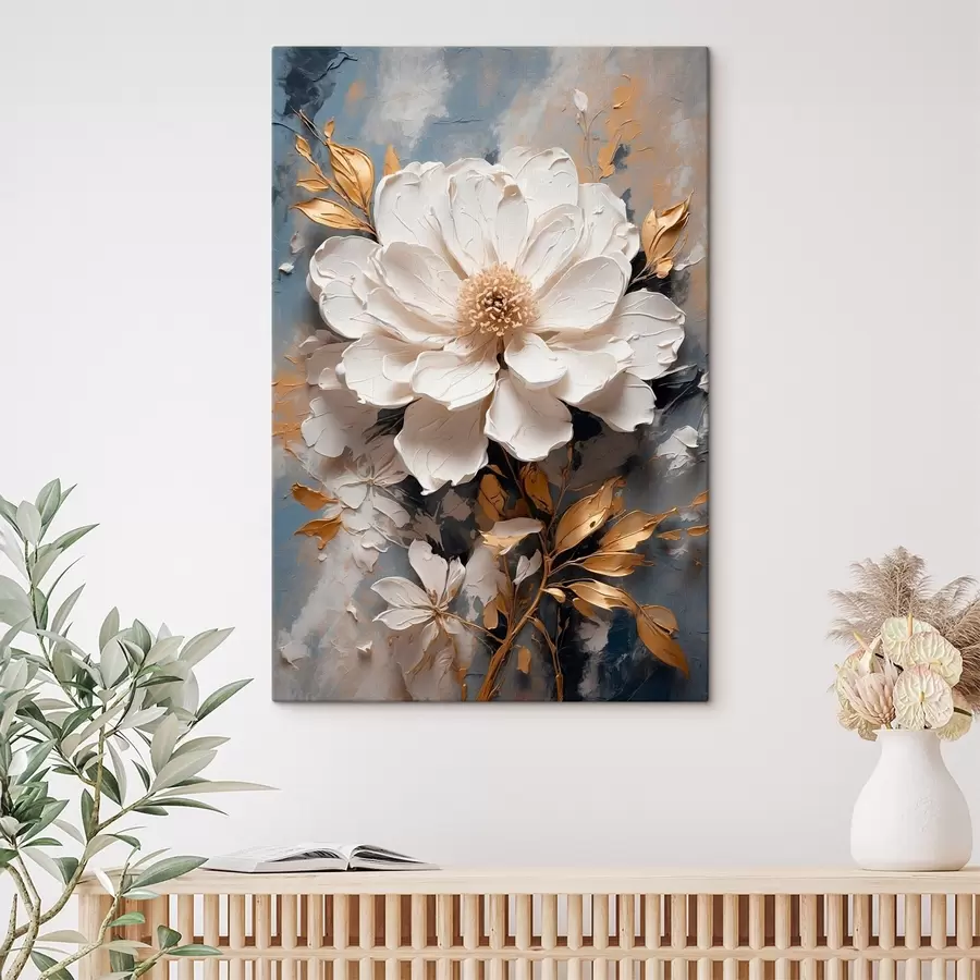 carta da parati fiore bianco nr. s43090