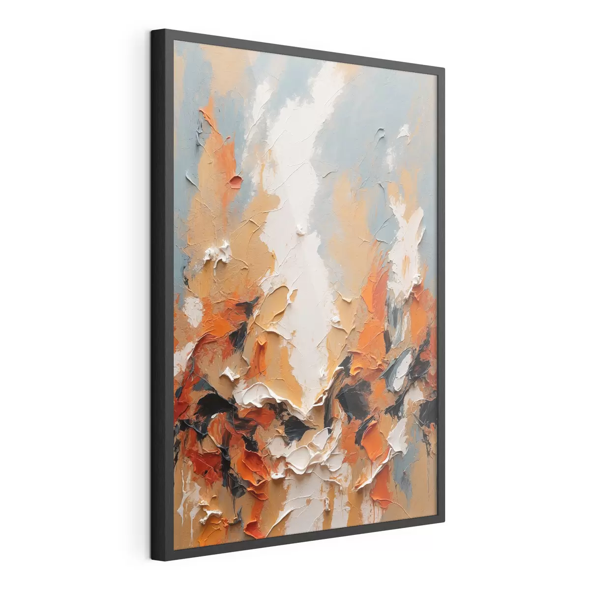 Poster Pittura ad olio in stile astratto f43088
