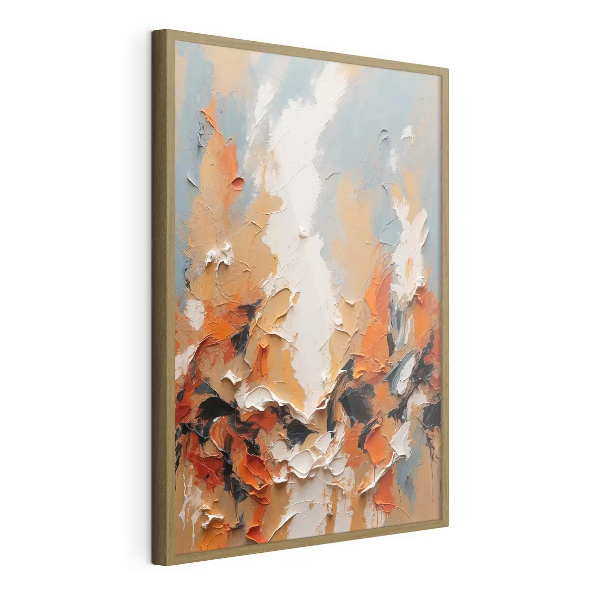 Poster Pittura ad olio in stile astratto f43088