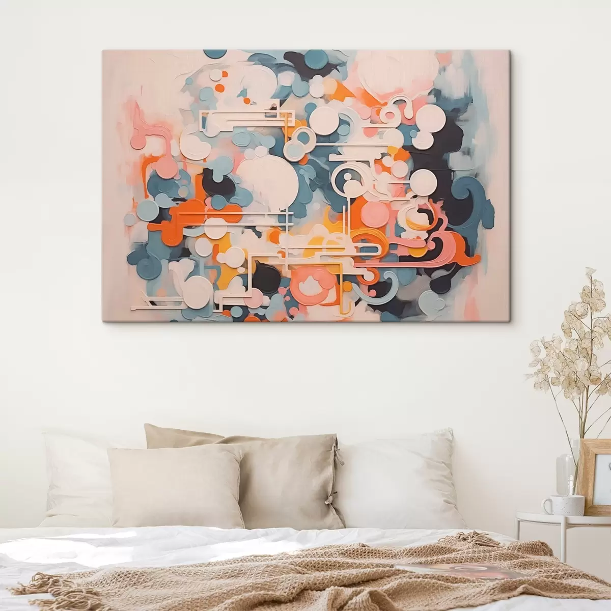 carta da parati Astrazione imitazione della pittura nr. s43227