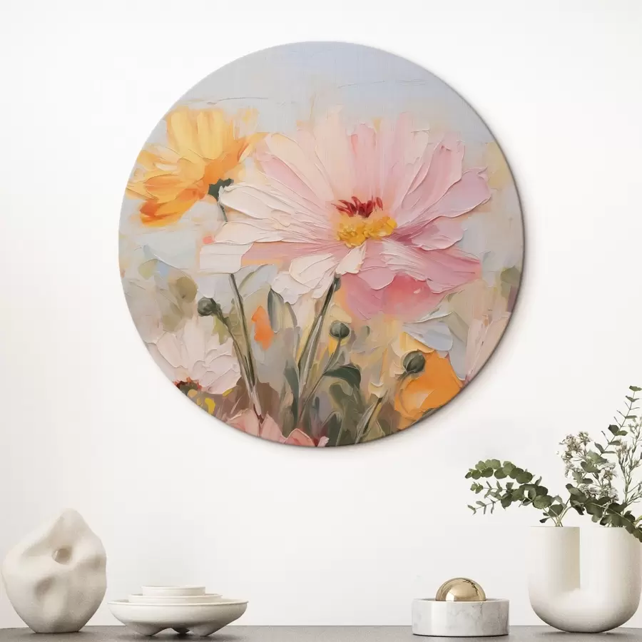 carta da parati Fiori astratti e luminosi nr. r43232