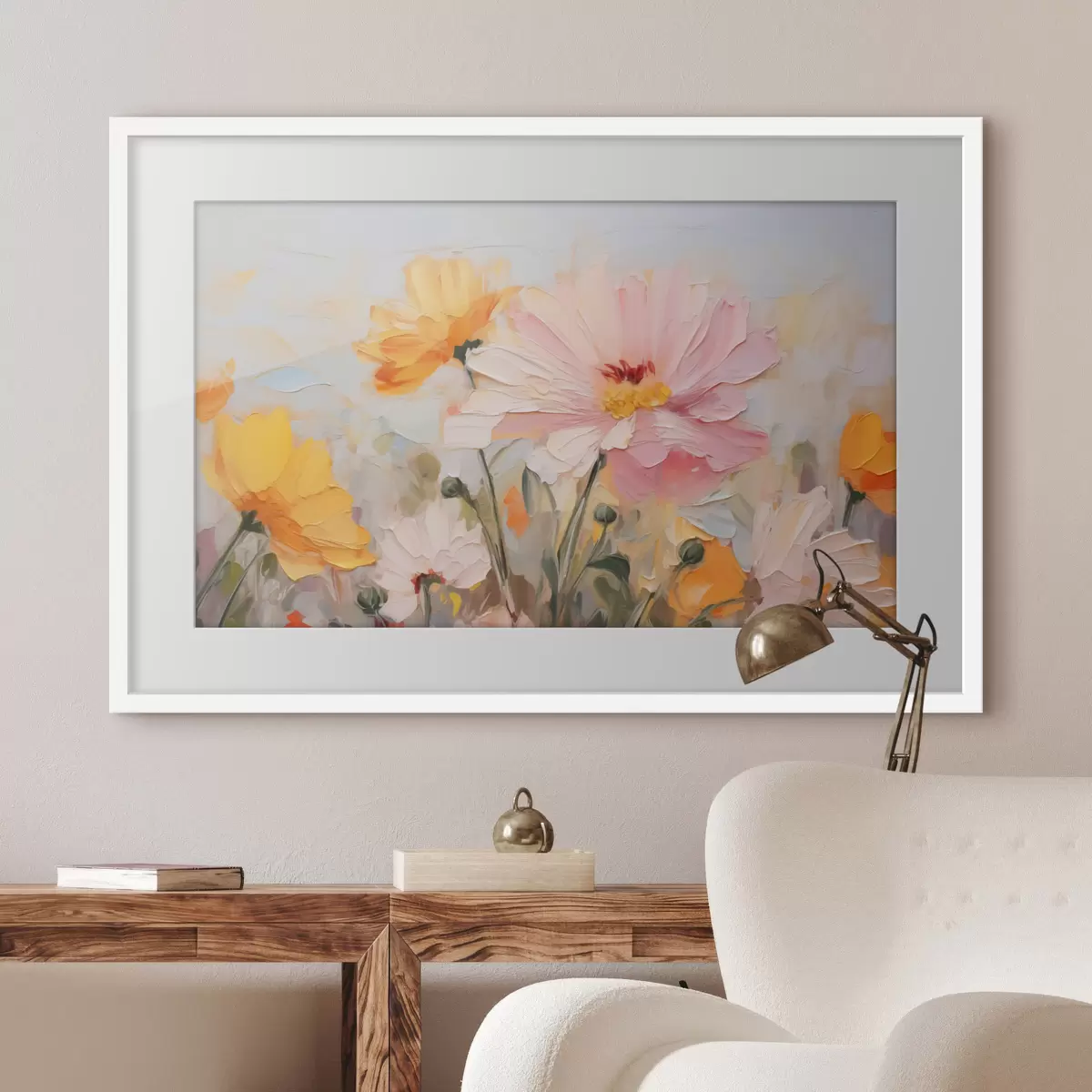 Poster Fiori astratti e luminosi f43232