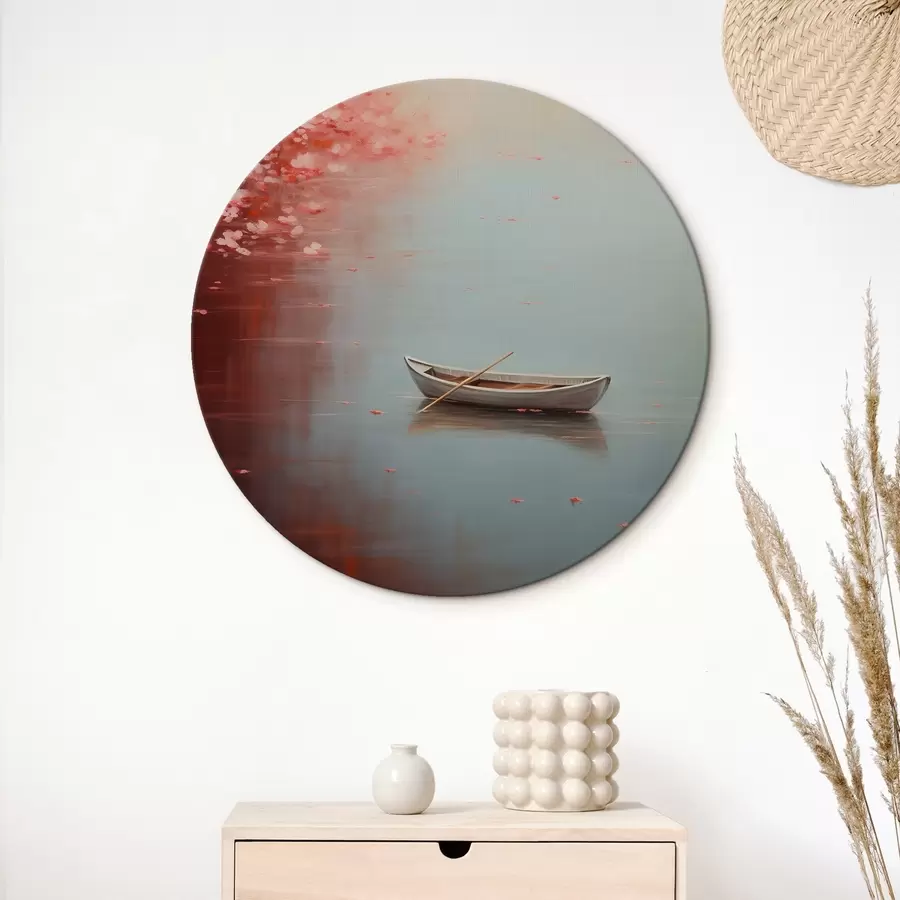 carta da parati Barca, imitazione di pittura a olio nr. r43261