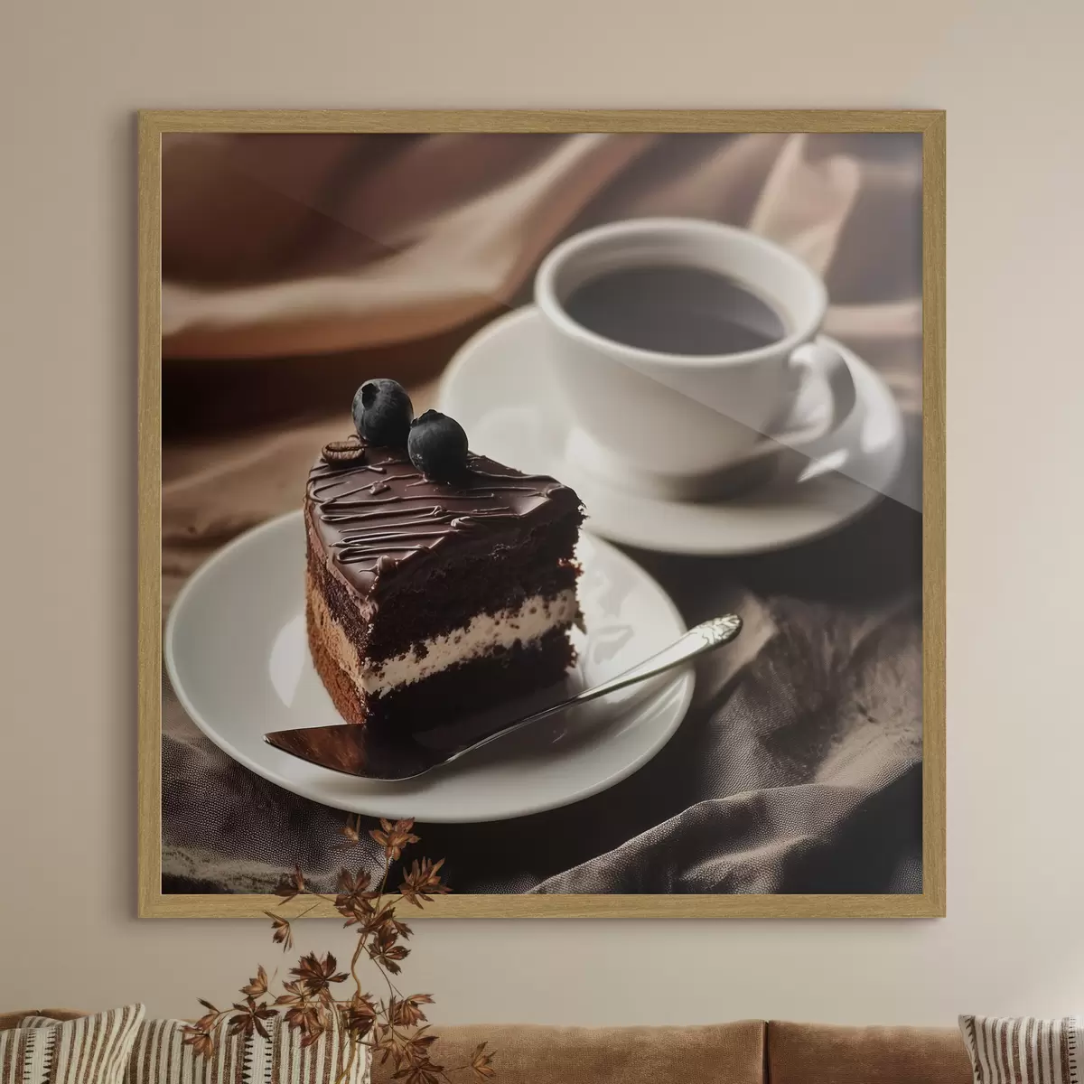Poster Caffè e torta f43294
