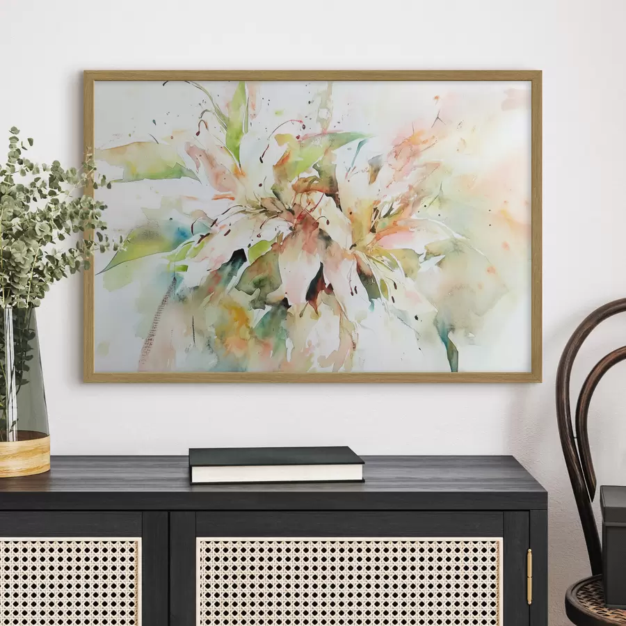 carta da parati Disegno astratto di fiori nr. f43298
