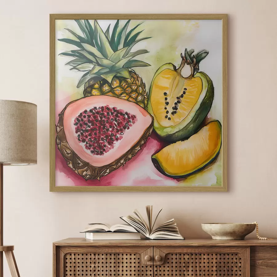 carta da parati Frutti tropicali nr. f43303