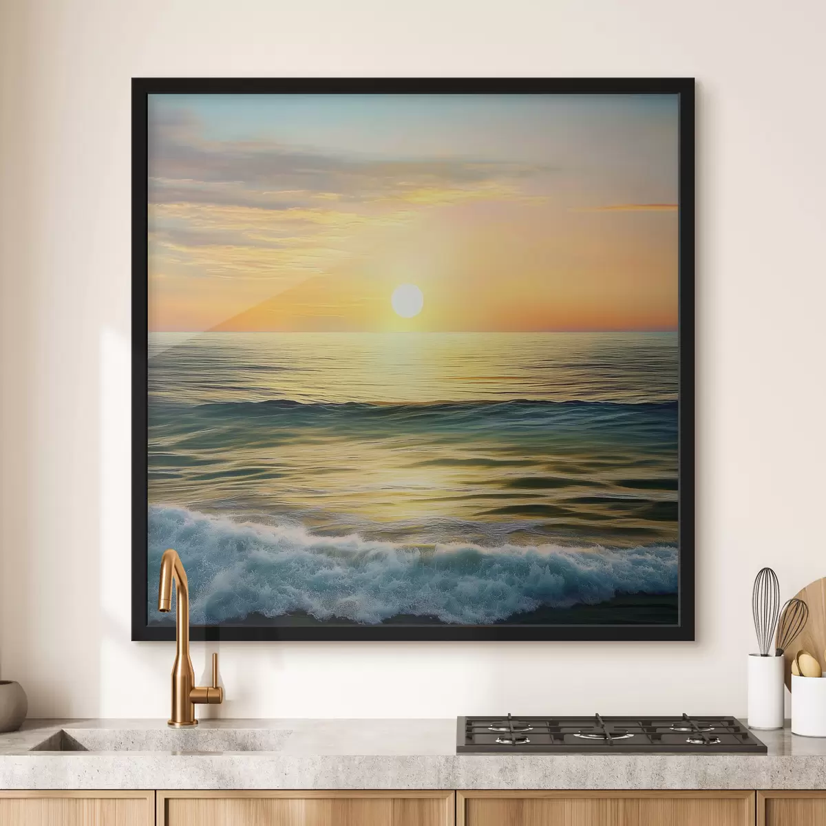 Poster L'alba sul mare f43308