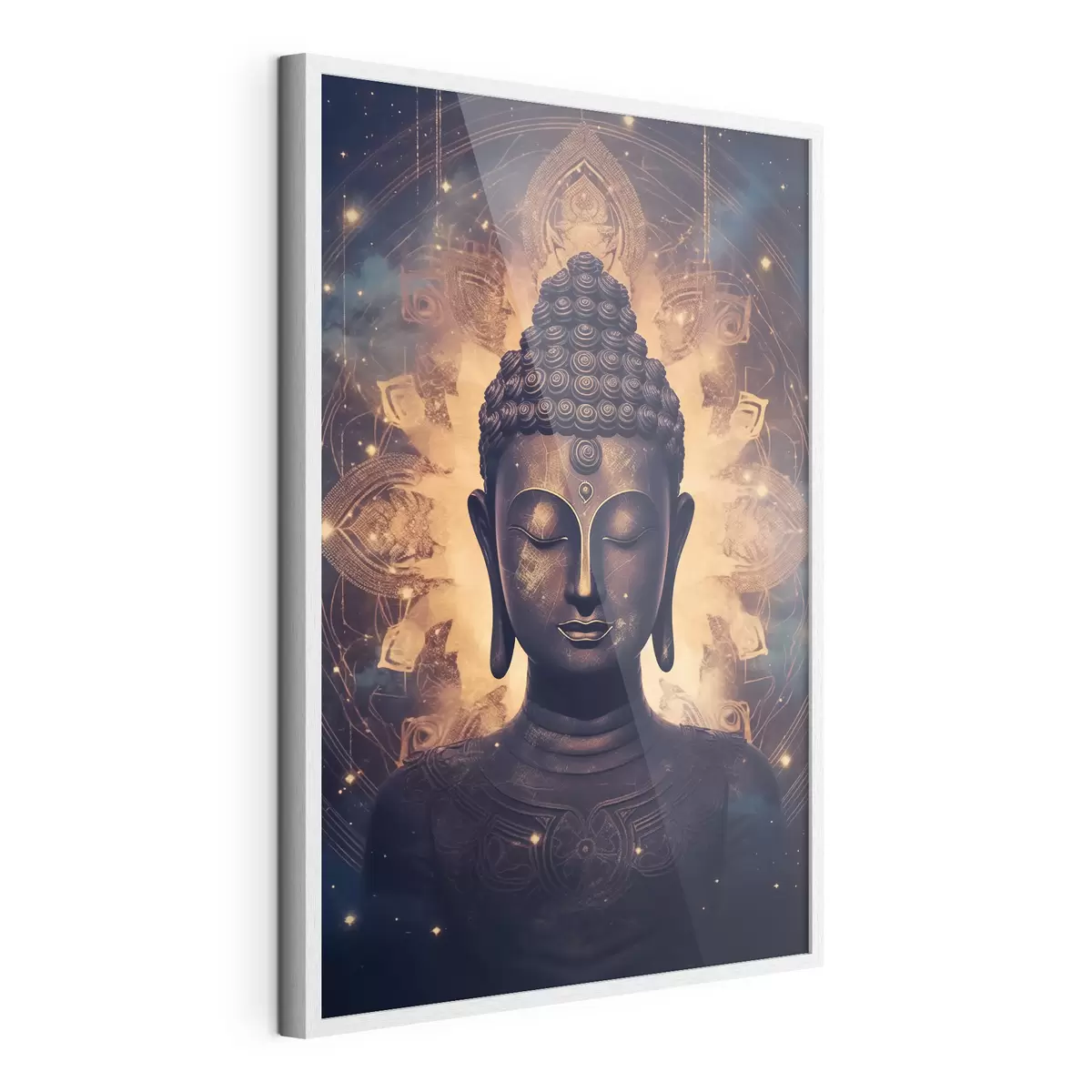 Poster Buddha nella radiosità dell'energia f43276