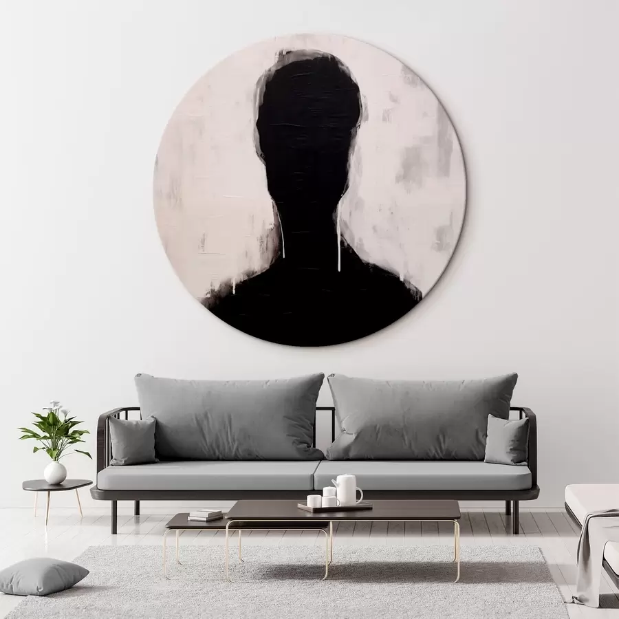 carta da parati Silhouette su sfondo bianco nr. r43275