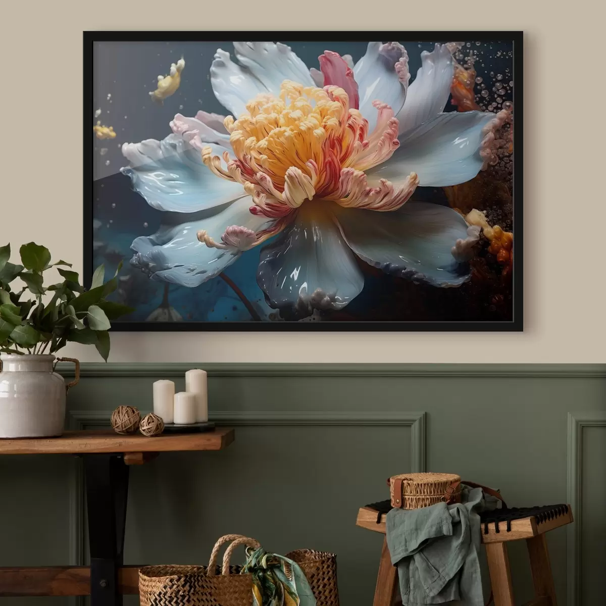 Poster Fiore subacqueo f43314