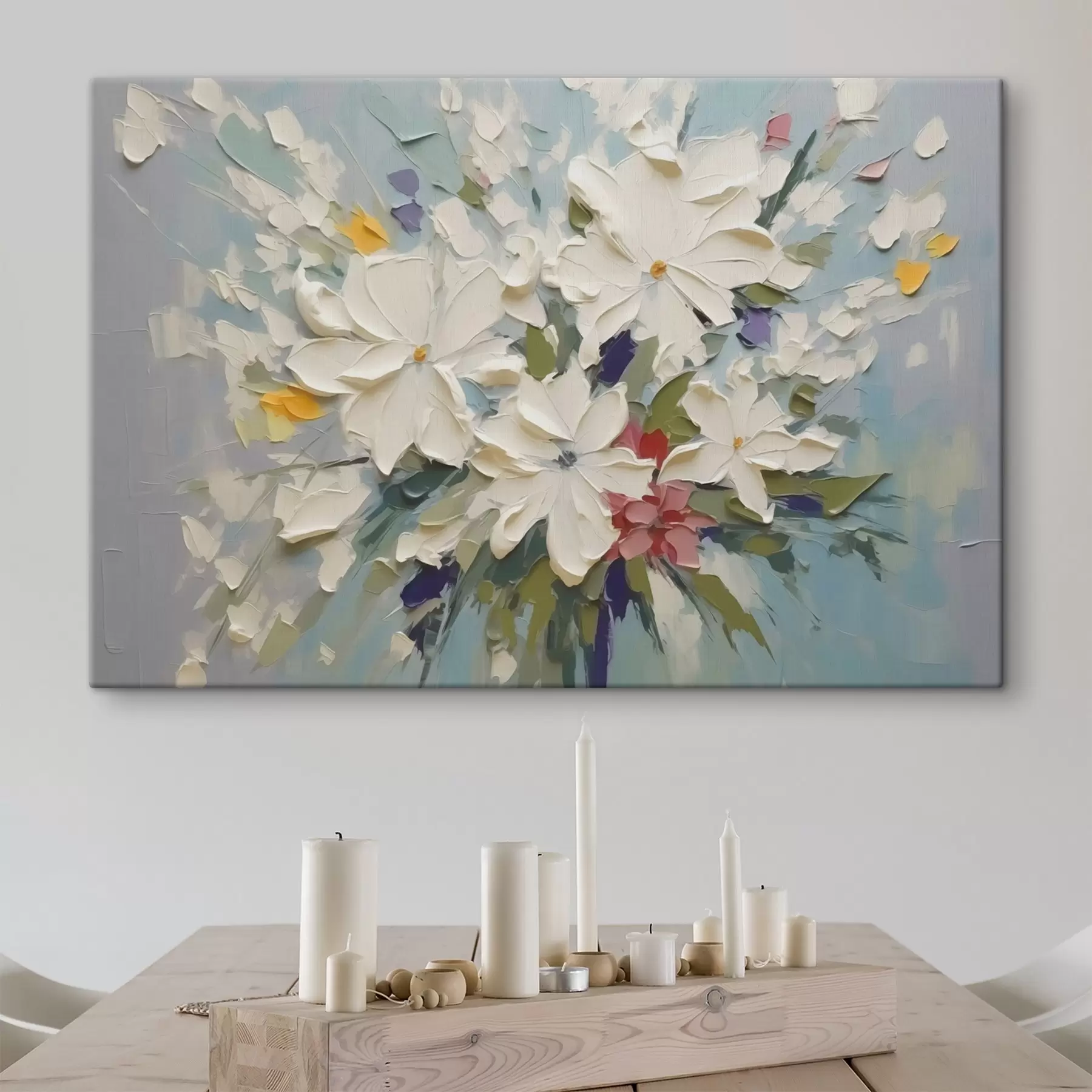 carta da parati Imitazione di un mazzo di fiori nr. s43348