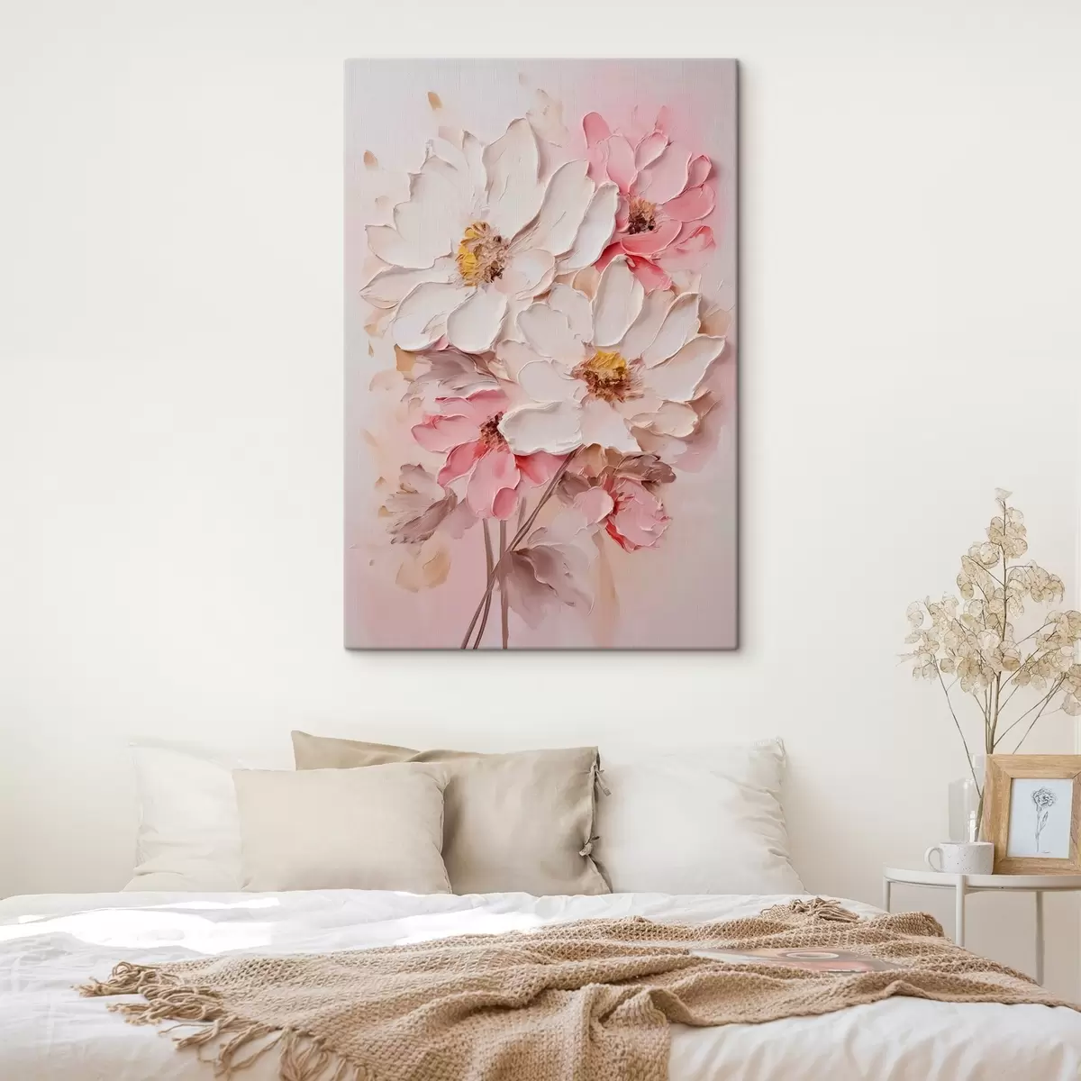 carta da parati Delicata pittura a imitazione di fiori nr. s43352