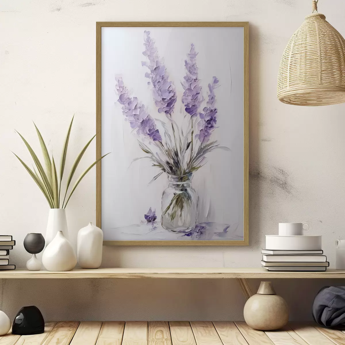 Poster Altezze viola f43344